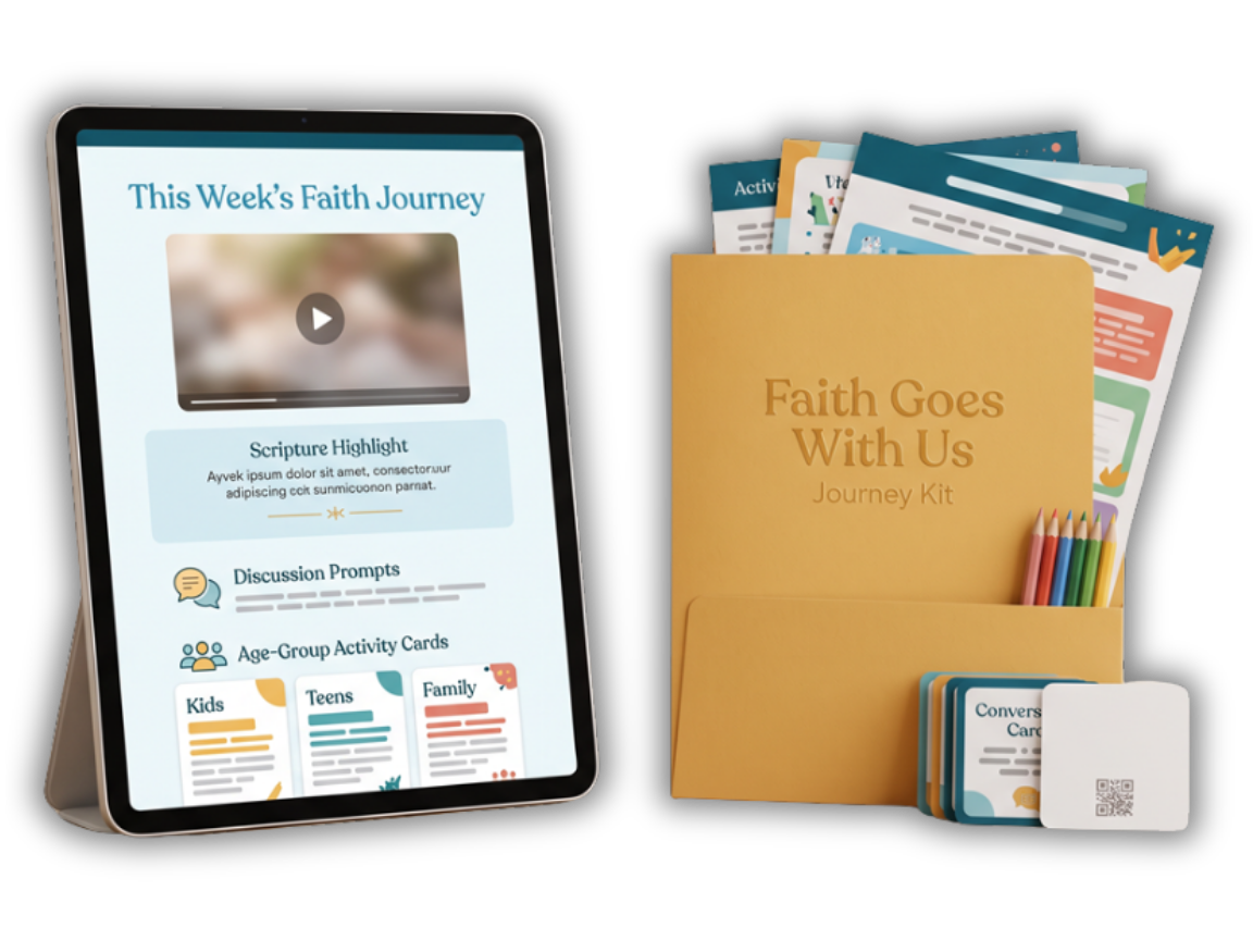 Faith Goes With Us Mock Up