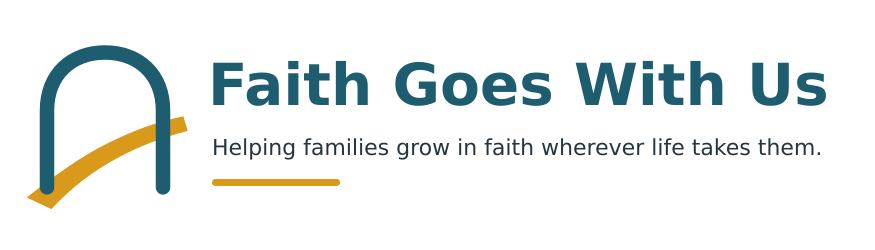 Faith Goes With Us Logo Header