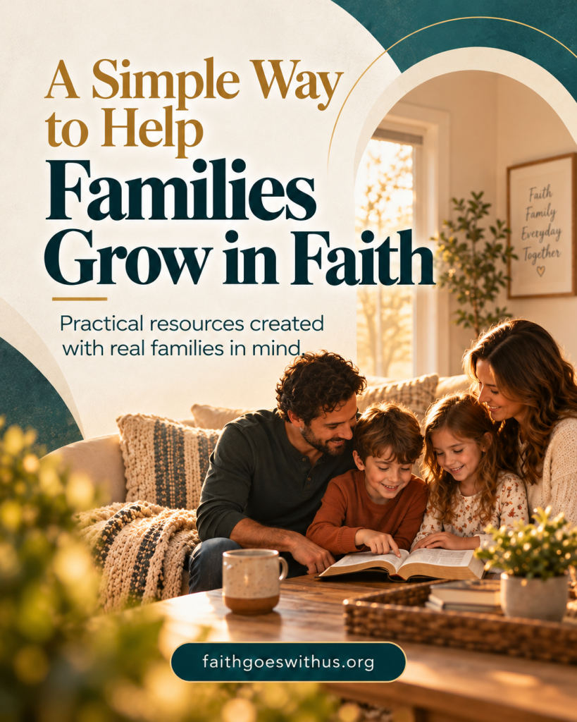 A Simple Way to Help Families Grow in Faith
